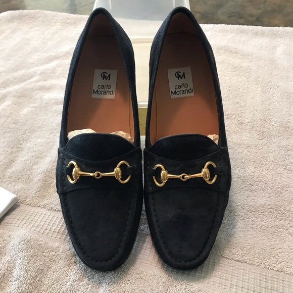 Other - Carlo Miranda Navy Loafers